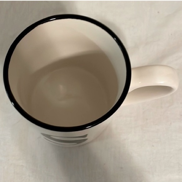 THRESHOLD Monogram S Letter Stoneware Coffee Tea Mug Cup 16 oz - Picture 7 of 9